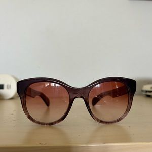OLIVER PEOPLES Jacey Pink Tortoise Sunglasses